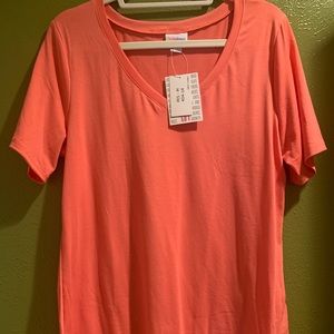 LuLaRoe Solid Coral Medium Iris
